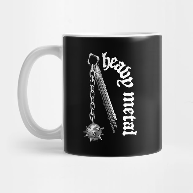 Heavy Metal Cleric Weapon OSR by DnlDesigns